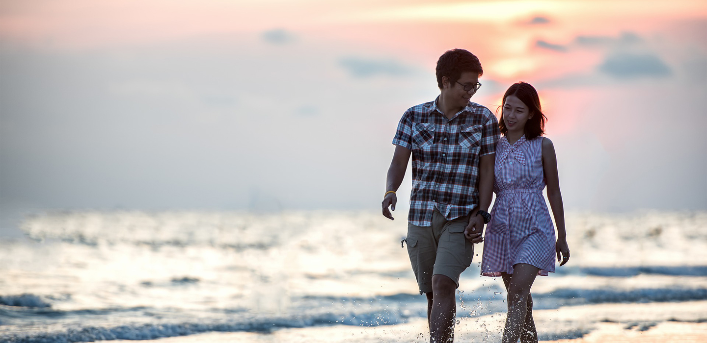 couple walking
